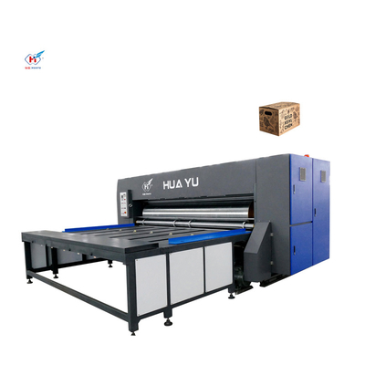 Hotels Flexo Printing Slotter Die Cutter Machine Rotary Cardboard Making Machine Printing Corrugated Cardboard Digital Printing Machine