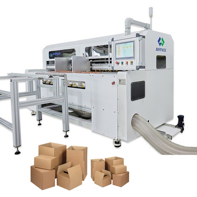 Custom Use Auto Box Food DHL Box Machine For Corrugated Cardboard Box With Slitting Slotting Creasing Trimming And Die Cutting
